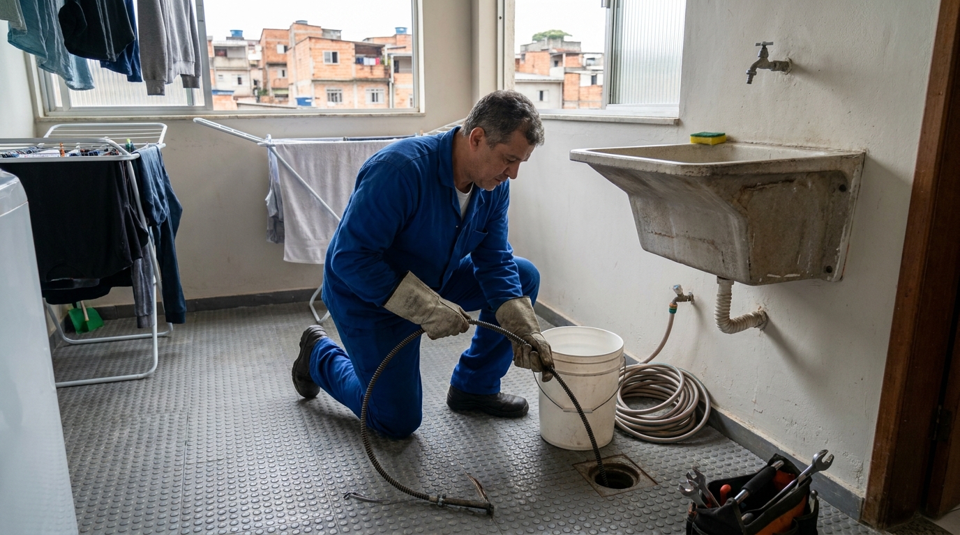 Desentupimento de Ralos Externos em Canoas‑RS