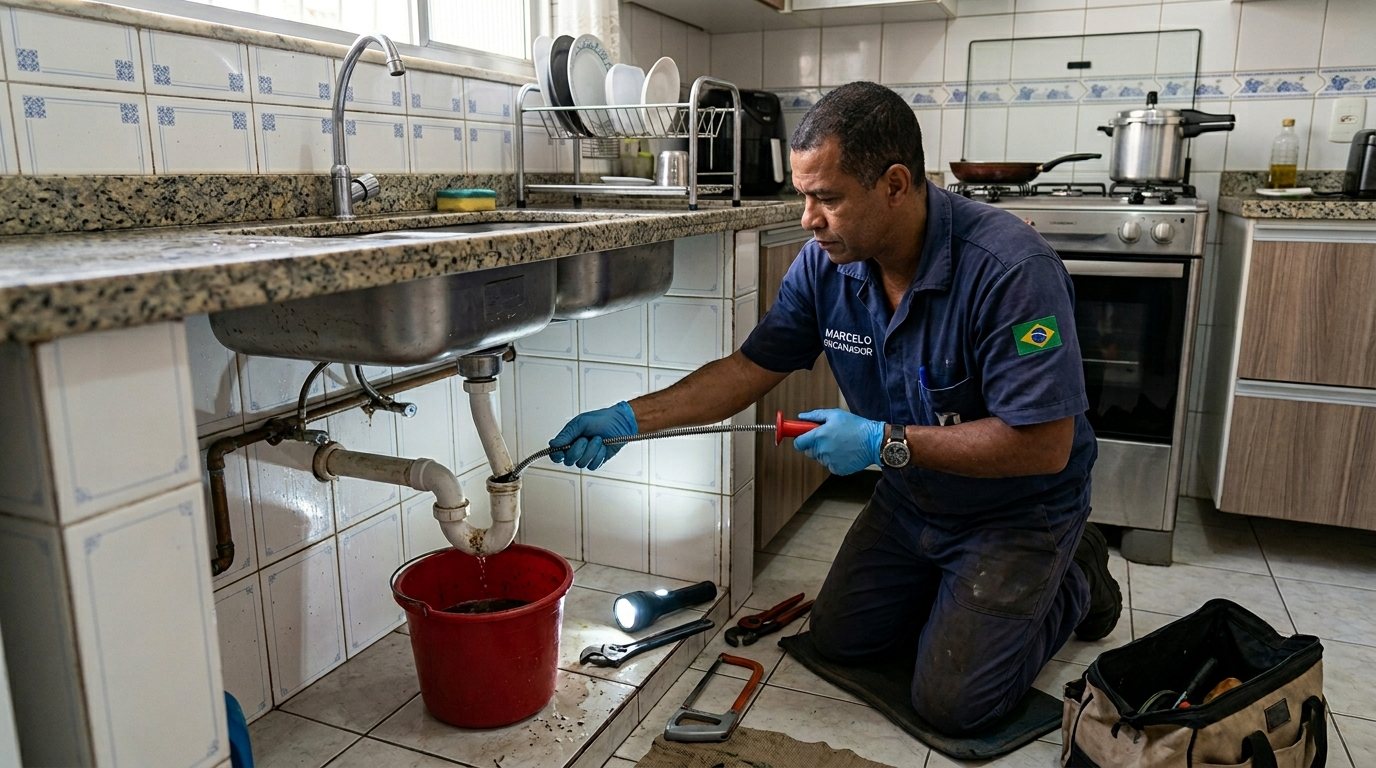 Ligação da Pia da Cozinha em Canoas‑RS