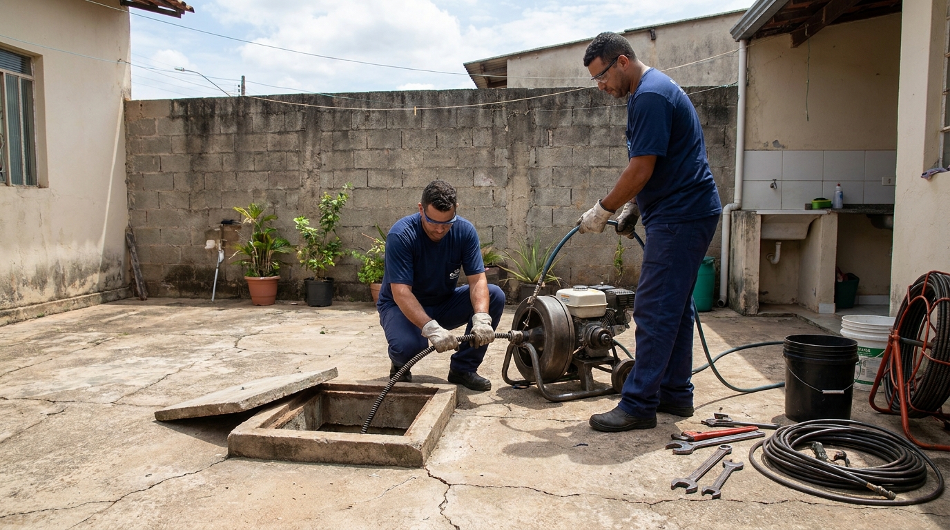 Sucção de Resíduos em Canoas‑RS