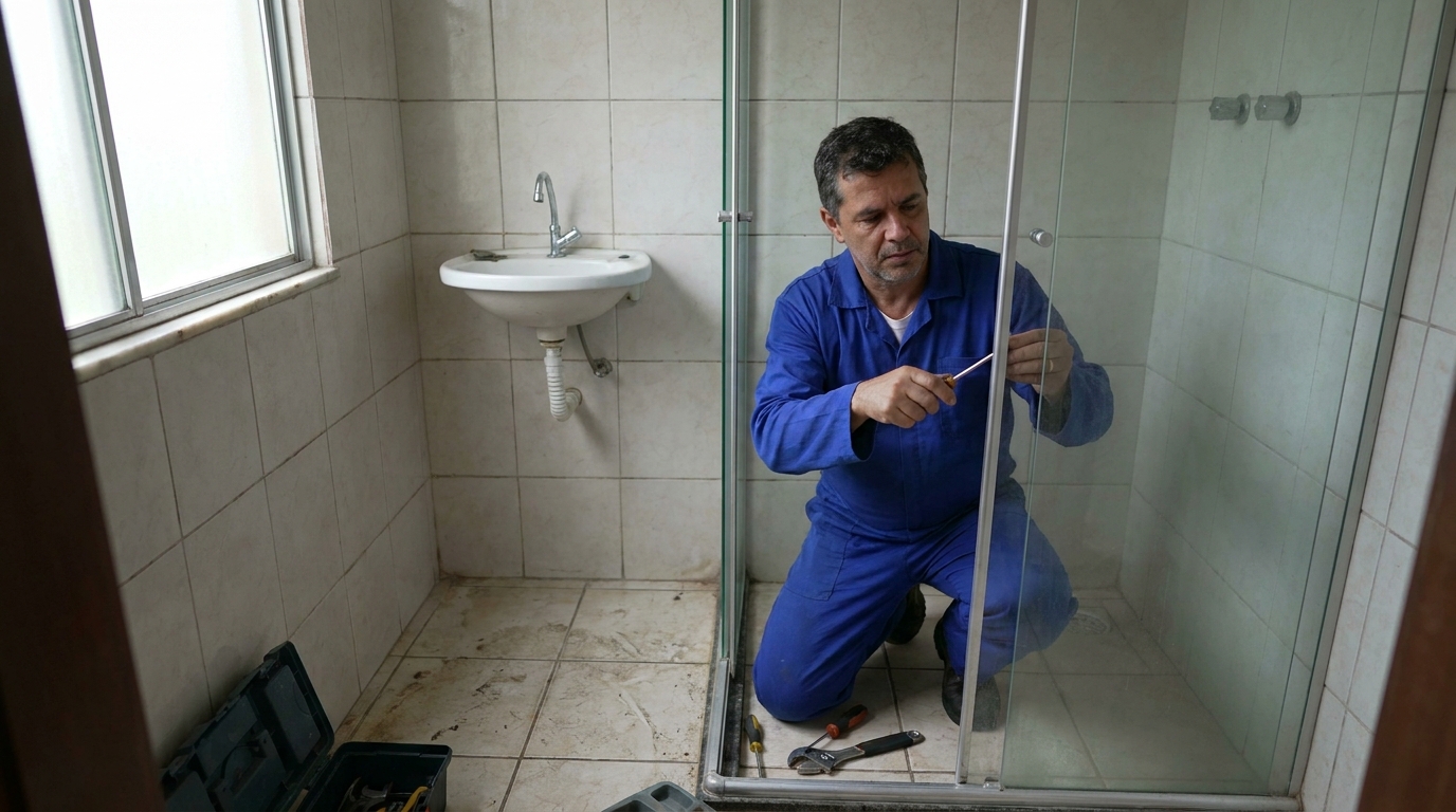 Troca de Roldanas e Trilhos em Canoas‑RS